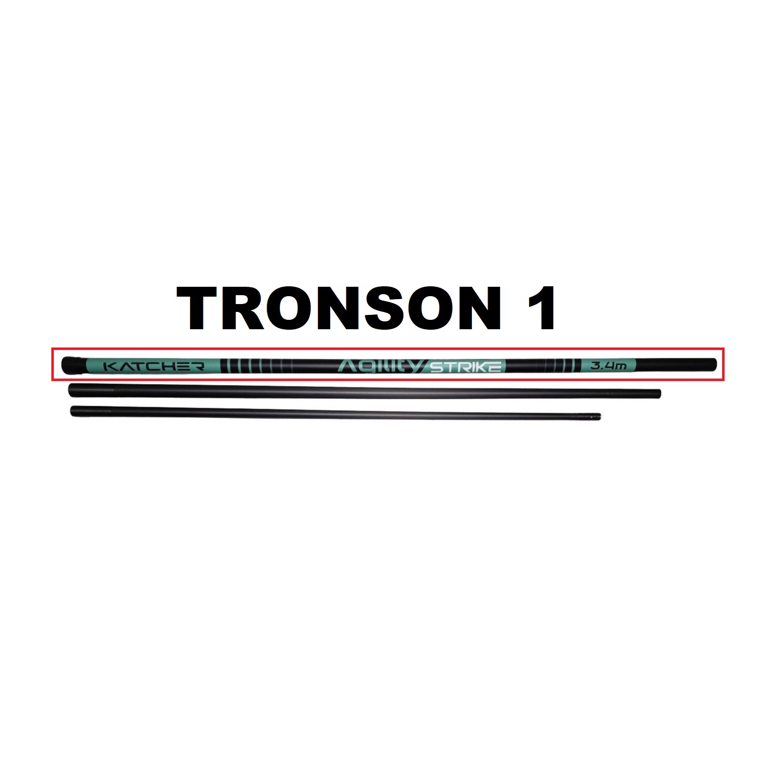 Tronson Machine Tronson 1 Maner Minciog Katcher Agility Strike 3.4m – Katcher.ro